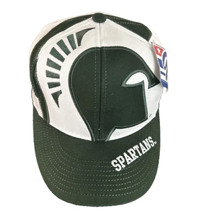 De colección The Game Big Logo Spartans Michigan State MSU SnapBack Gorra Gorra Nueva con Etiquetas Nuevo de Lote Antiguo Raro - Imagen 1 de 13