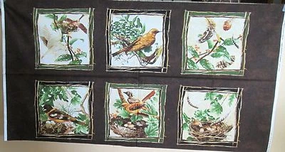 1 Pretty "Forest Secrets" Cotton Fabric Quilting/Wallhanging Panel - Image 1 of 4