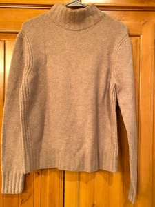 J Rundhalsausschnitt Pullover superweich - beige - Medium - Einzelhandel $ 89,50 - neu mit Etikett - Bild 1 von 3