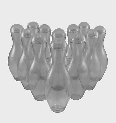 SIERRA NOVELTY BOWLING STUFF Mini Bowling Pin Candy Container Party Favor 12 pack - FREE FAST SHIPPING