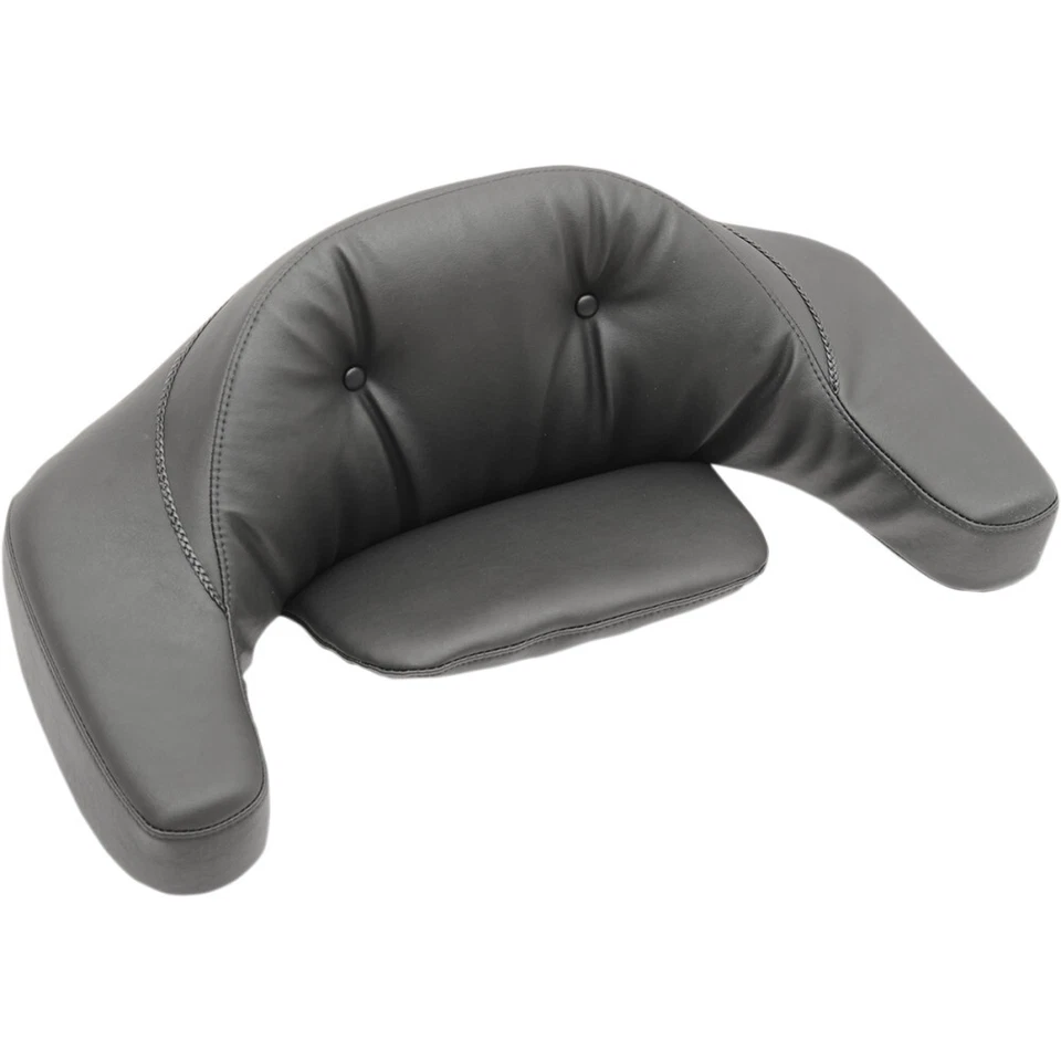 Mustang Backpad With Armrest - FLT '80-'13 (Black) 75317 - Image 1 of 1