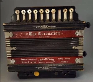 "Die Krönung" Vintage Akkordeon - Bild 1 von 8