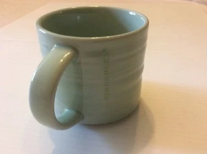 2014 Embossed Textured Mint Green Starbuck's Coffee Tea Cup Mug Hot Chocolate !! - Picture 1 of 6