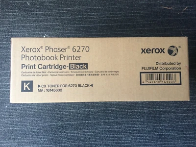 Genuine Fujifilm Xerox 16145632 BLACK Toner for Phaser 6270 Photobook Printer - Image 1 of 4