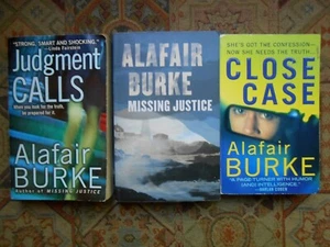 3 by Alafair Burke Judgement Calls, Missing Justice, Close Case pb - Picture 1 of 1