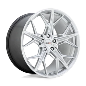 Cray Hammerhead 21x9 5x120 38mm Gloss Silver with Mirror Cut Face Wheel - Picture 1 of 2