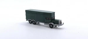 Modello autocarro epoca scala Z, 1:220 stampato in resina, dipinto a mano - Photo 1/9