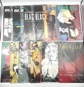 Black Kiss #1-12 Vortex Comics 1988 Howard Chaykin komplette Serie - ALLE VERSIEGELT - Bild 1 von 5