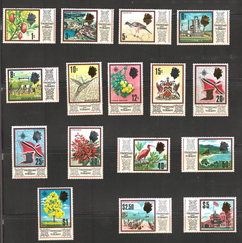 Trinidad & Tobago stamps #144 - 159  MNH  - FREE SHIPPING!! Cover