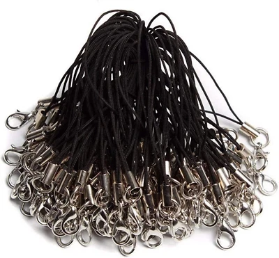DIY Handy Lanyard 100 Stück, Karabinerverschluss Seil zum Aufhängen DIY Zubehör  - Bild 1 von 4
