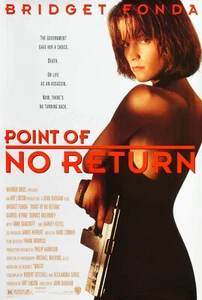POINT OF NO RETURN 1993 Original Rolled Movie Poster USA C9NM Double Sided - Picture 1 of 1