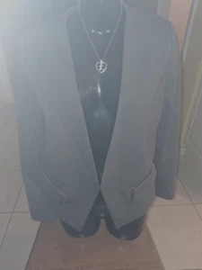 JEANSWEST Slate Grey Jacket**size S**(8-10) - Picture 1 of 3