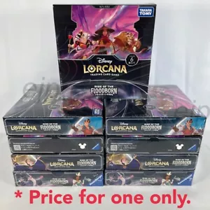Disney Lorcana Rise of the Floodborn Booster Box TCG Japanese Ver 2025 New Gift - Picture 1 of 11