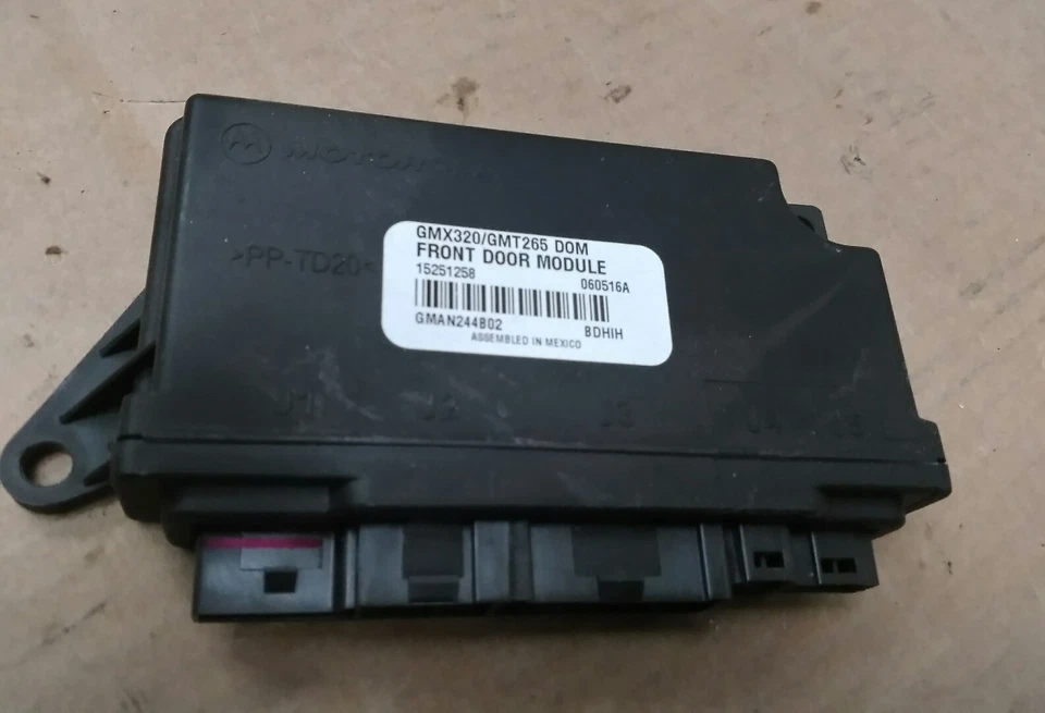 ✴️ 2006 CADILLAC CTS SRX MULTIFUNCTION CONTROL MODULE 15251258 OEM - Image 1 of 1