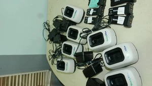 7x each Good  Welch Allyn 739 Charger Base + 71040 Power Supply + 6x 79900 - Picture 1 of 6