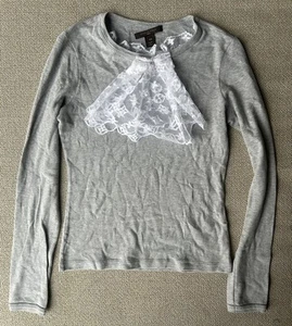 Top de algodón gris Louis Vuitton talla XS - Imagen 1 de 4