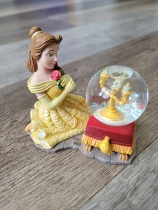 Disney Belle & Lumiiere Die Schöne und das Biest Mini Schneekugel 3 1/2 x 4  - Bild 1 von 8