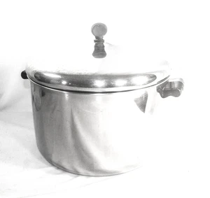 FARBERWARE 8 Qt Stock Pot With LID U.S.A. Yonkers N.Y. - Picture 1 of 7