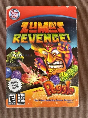 Zuma’s Revenge Pop Cap PC CD ROM Software With Peggle, Windows, Mac, - Image 1 of 4