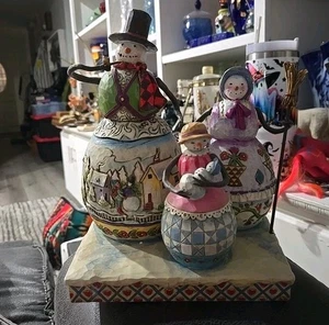 Jim Shore Warm Hearts On Frosty Days Heartwood Creek Figurine 4005442  - Bild 1 von 10