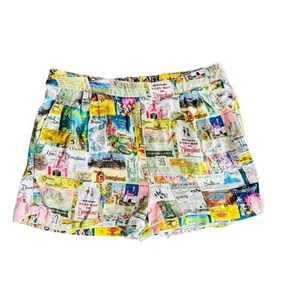 Disneyland Eras 100th Anniversary Girls Lightweight Logo Shorts W/ Bow 7/8 - Picture 1 of 7