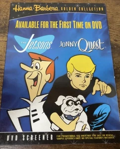 Hanna Barbera Jonny Quest Jetsons DVD Promo Screener HTF Cartoon Network - Picture 1 of 3