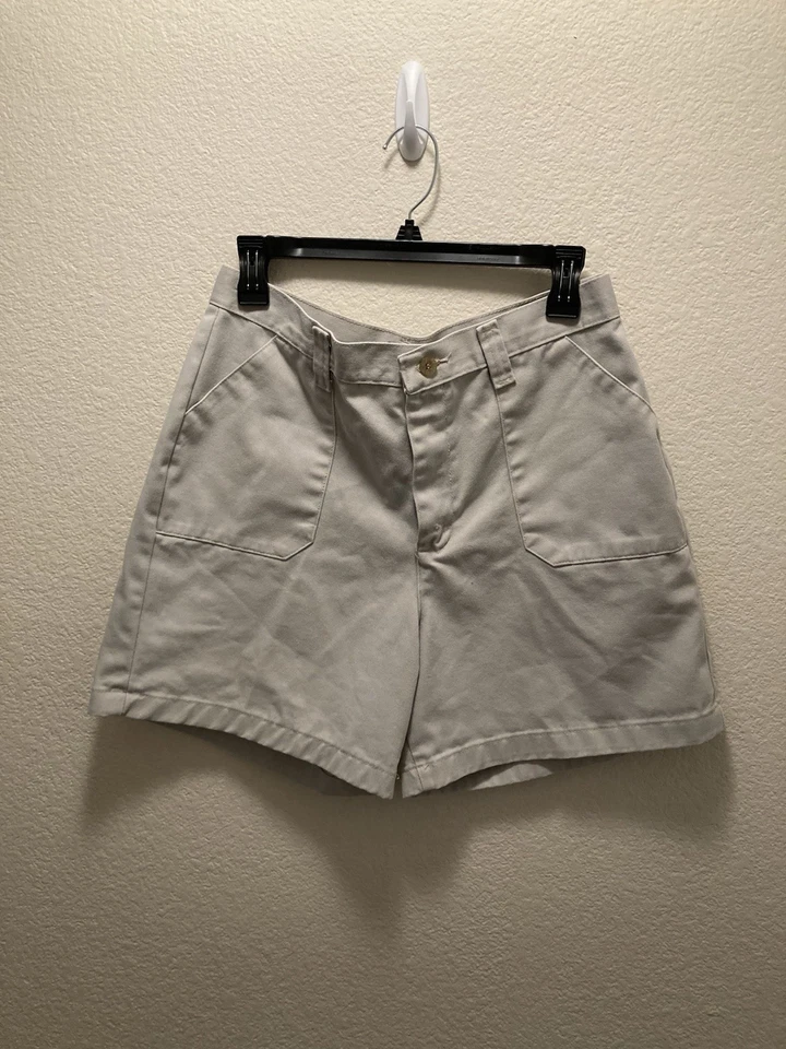 Pantalones cortos informales para mujer Kaki Riders talla 10 buenos para salidas de verano Foto 1 de 4