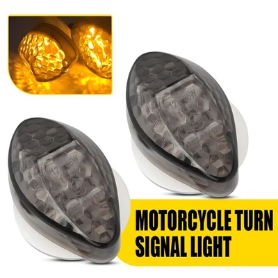 Flush Mount LED Turn Signals Light For Honda CB919F CBR600RR CBR1000RR CBR600F4i - Image 1 of 4