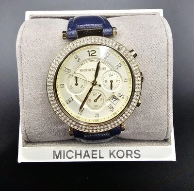 Reloj Mujer Moda Cuarzo Michael-Kors MK-2280 Funciona EN Caja Original Foto 1 de 4