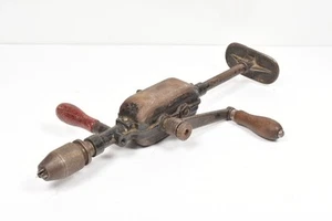 Alte Brustbohrmaschine - Handbohrmaschine - Bohrwinde - Vintage Werkzeug - rosti - Bild 1 von 7