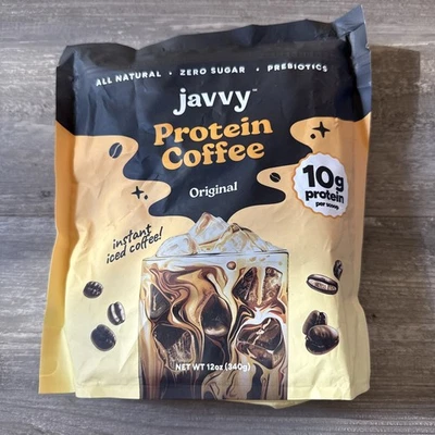Javvy Protein Café Suero y Café Instantáneo 20 Porciones Original Exp 4/27 Foto 1 de 2