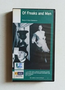 vhs OF FREAKS AND MEN Sub ITALIENISCH Balabanov Makovetsky RUSSLAND 1998 1. Aufl. e.MIK  - Bild 1 von 4