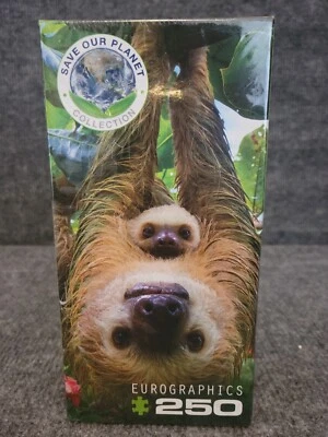 Eurograhics 250 Piece Puzzle Save Our Planet Collection SLOTHS - Image 1 of 4