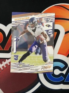 2021 Chronicles RASHOD BATEMAN #215 Prestige Update Rookie RC Baltimore Ravens - Picture 1 of 2