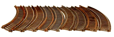 Vintage American Flyer S Gauge 11-1/2" Curve Track  (K130) - Image 1 of 4