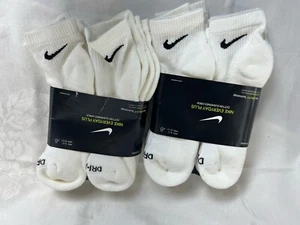 Cojín Nike Everyday Plus 8-12M/10-13W X6-PK, blanco/negro SX6897-100 GRANDE - Imagen 1 de 2