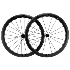 700C Carbon Road Bike Wheelset Tubeless Disc Brake UD Matte Bike Wheels 50x25mm - Picture 1 of 17