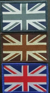 Union Jack Stick On Patch  - Picture 1 of 1