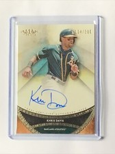 KHRIS DAVIS 2017 TOPPS TIER ONE SIGNATURE AUTOGRAPH AUTO #124/300 OAKLAND