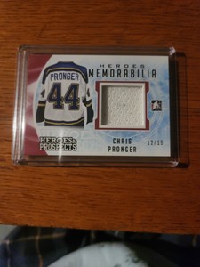 2016-17 Leaf In the Game Heroes & Prospects - Heroes Memorabilia Red