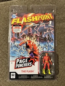 McFarlane Toys Page Punchers 3" FLASH mit Flashpoint Comic! Neu für 2022!   - Bild 1 von 2