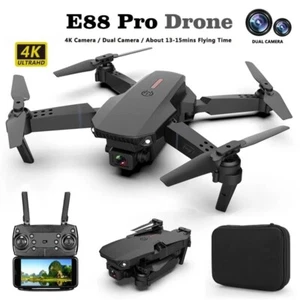 Profesional 4K HD Drone Airplane Dual-Camera Wide-Angle Head Remote Quadcopter - Picture 1 of 24