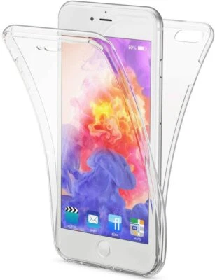 CUSTODIA Fullbody COVER CASE TPU Fronte Retro 360° per APPLE IPHONE 6 PLUS - Immagine 1 di 4