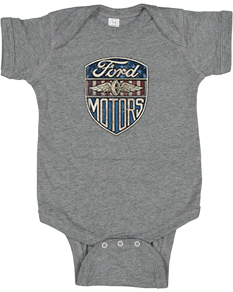 Body mameluco de una pieza para bebé Ford Mustang lindo ideas de regalo para bebé Foto 1 de 1