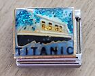 Titanic Ship Charme Italien 9mm Bracelet Lien Cadeau