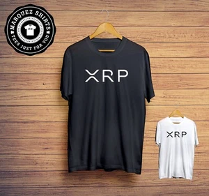 T-Shirt XRP Ripple Logo Cryptocurrency Trader Tee - Picture 1 of 5