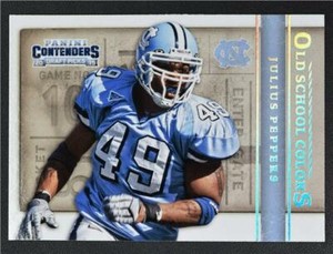 2015 Panini Contenders Draft Picks Old School Colors #30 Julius Peppers - NM-MT