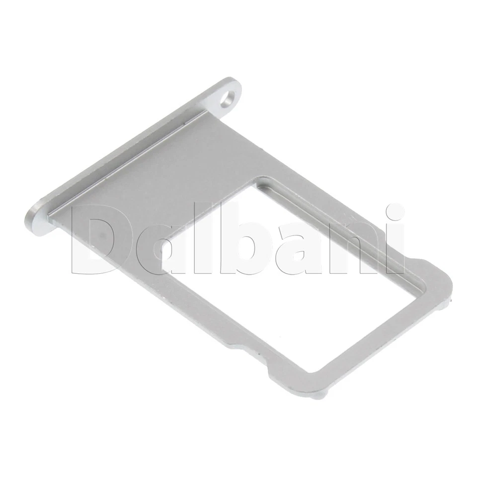 Sim Card Tray Replacement Part Silver for Apple iPhone 6 Plus - Image 1 of 2