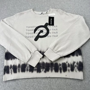 Peloton Daydreamer Together We Go Far Tie Dye Cropped Sweatshirt Size Medium - Picture 1 of 11