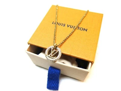 LOUIS VUITTON Corrie Louise by Night Necklace M00759 Goldplated jewelry - Image 1 of 4